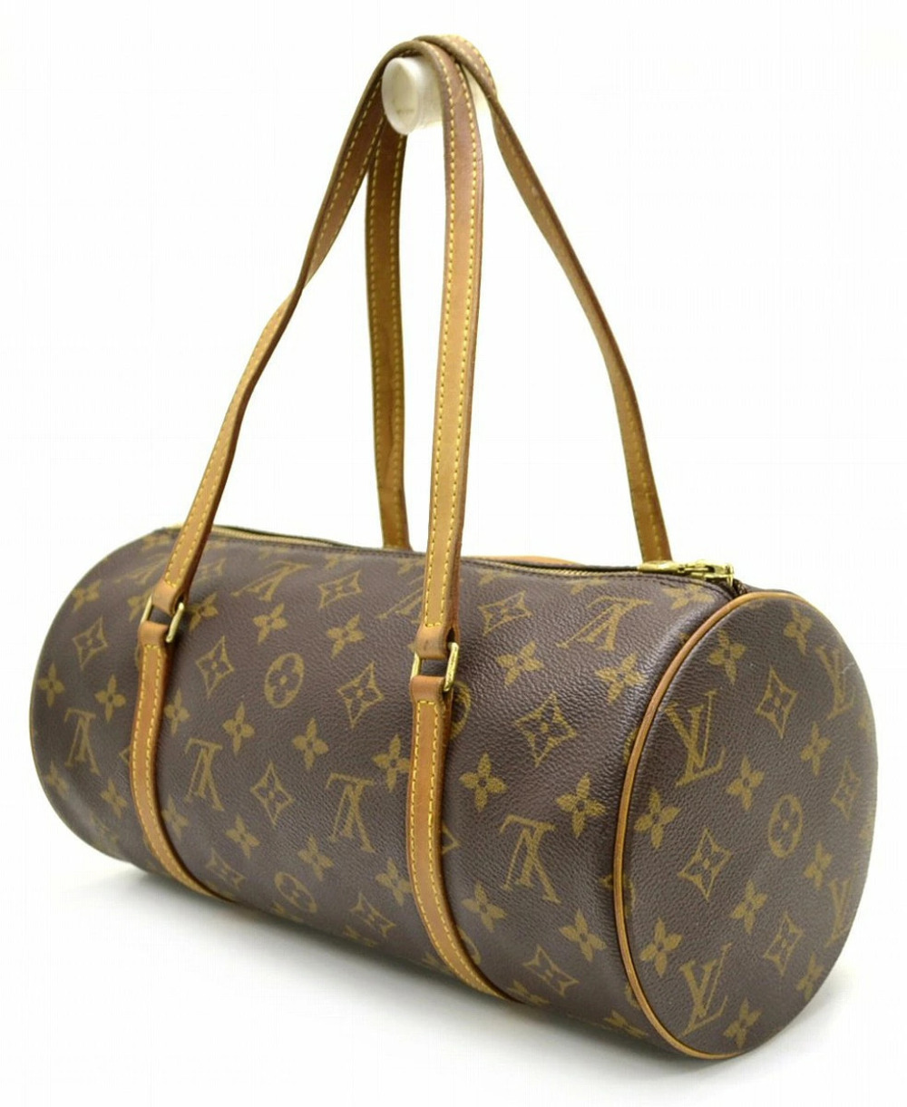 Louis Vuitton Handbag Cylindrical Papillon Clutch Monogram Brown